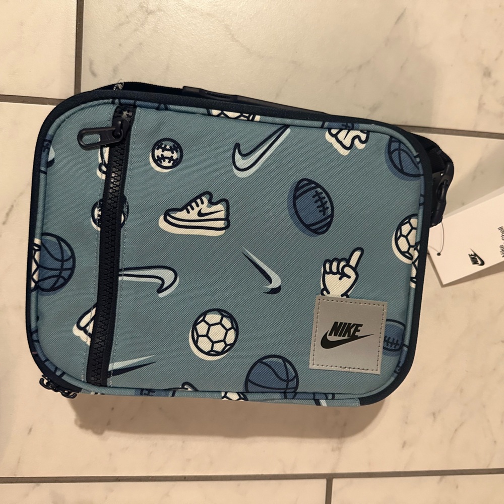 Blue Nike Hard Shell Lunchbox
